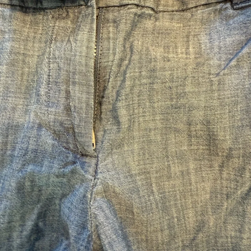 J. Crew Gray High Waist Shorts with Scalloped Hem